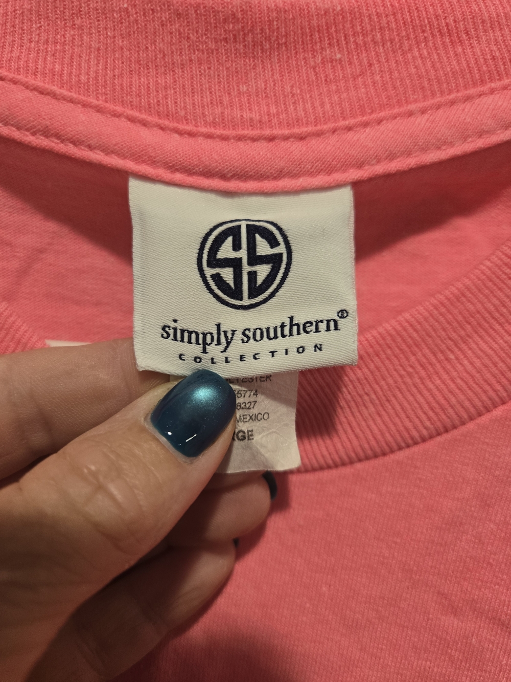 Simply Southern Coral Beach Graphic Tee - Picture 4 of 6